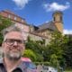 Matthias at the COiDEALISTEN meeting 2024 in front of the castle in Kirchberg an der Jagst