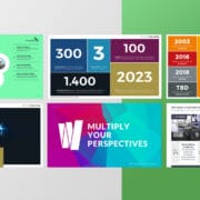 From our references: Examples of modern PowerPoint slides