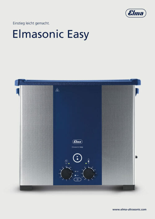 Produktbroschüre - Elmasonic Easy