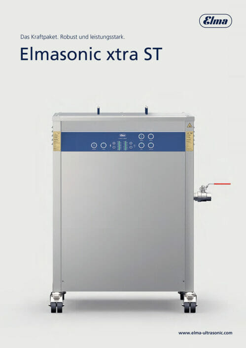 Produktbroschüre - Elmasonic xtra ST