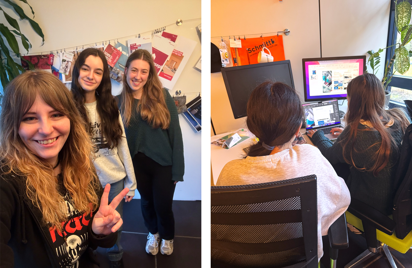 Kati, Jette und Hanna