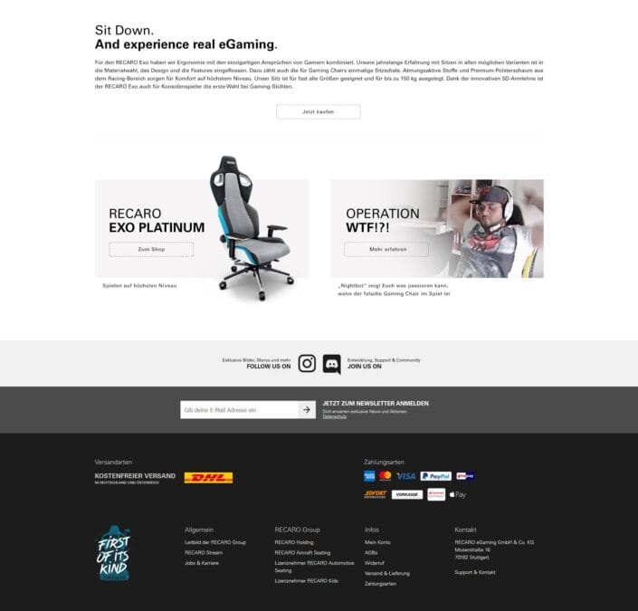 Landingpage Design