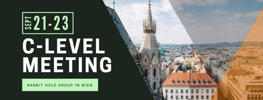 Rabbit Hole Group C-Level Meeting from September 21–23, 2025, in Vienna